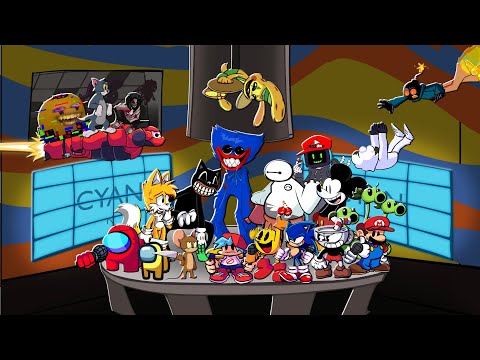 FNF Musical Memory Part 2 - But Everyone Sings It 🎤 (Different Characters Sing It)VS Bunzo Bunny