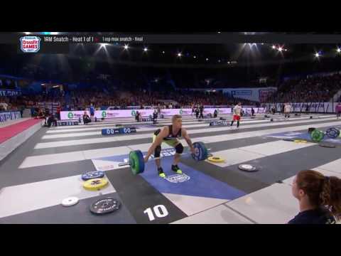 Brent Fikowski and Mat Fraser 1RM snatch event CrossFit Games 2017