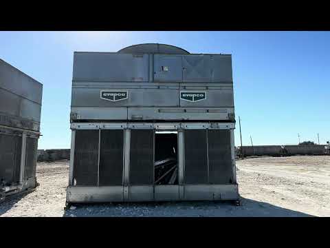Genemco- [Evaporative Condenser ( 642 Nominal Tons, 2 Motors, 1 Tower Unit )]