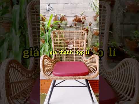 hình ảnh Video giới thiệu sản phẩm Ghế Cafe Đan Giả Mây Cao Cấp Giá Rẻ 0