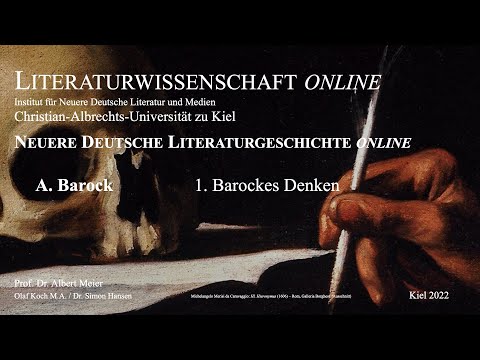 Literaturgeschichte online - Barockes Denken (Weltbild und Programmatik des Barock) 2 von 17