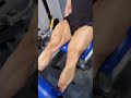 Leg extensions absolutely burn at the end. Check out this short clip from my channel! #shorts