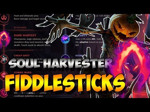 The Soul Harvester Scarecrow | Fiddlesticks Dark Harvest Lich Bane
