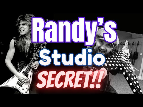 Randy Rhoads Studio Solo Double Tracking Magic!