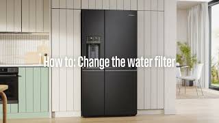 Westinghouse Quad Door Fridges | How to change the water filter