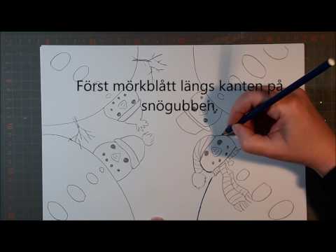 Snögubbar - grodperspektiv