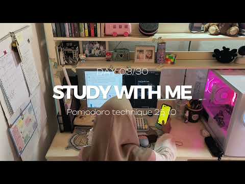 1-Hour Study With Me!! Computer Science Edition | Pomodoro 25/10 | Deep Work No Music