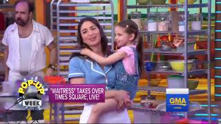 Sara Bareilles and the Broadway Cast of Waitress Perform on GMA