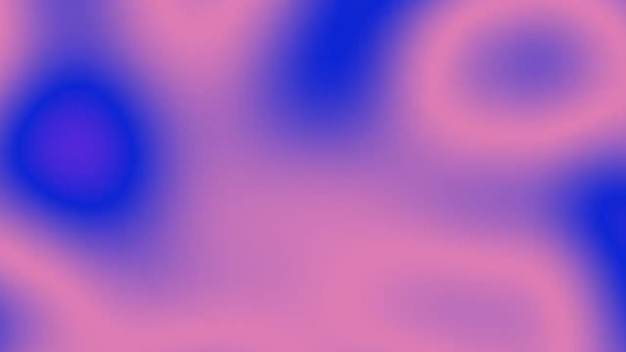 4K Blue Pink Fractal Gradient Background | Mood Lights | Soft Gradient Backdrop