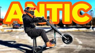 The Antic Mini Bike Has Built-In Wheelie Assist, But Is That Good? Full Ride Demo and Review!