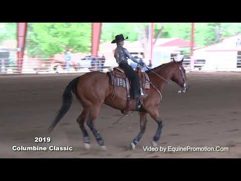 Columbine Classic reining horse show 2019
