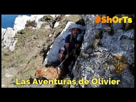 ¿Cómo dormir en un acantilado sin arriegar la vida?  De Aventura con Olivier en Asturias. España