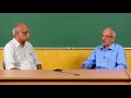 Prof. M.S. Ananth in conversation with Prof. R. Nagarajan