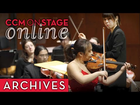 CCM Phil performs Prokofiev's Violin Concerto No. 2 (Mvts 2-3) w/ soloist Sarah Ma (Feb. 19, 2025)