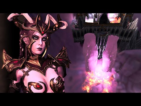 Morathi Spreads Slaanesh Corruption in The Land