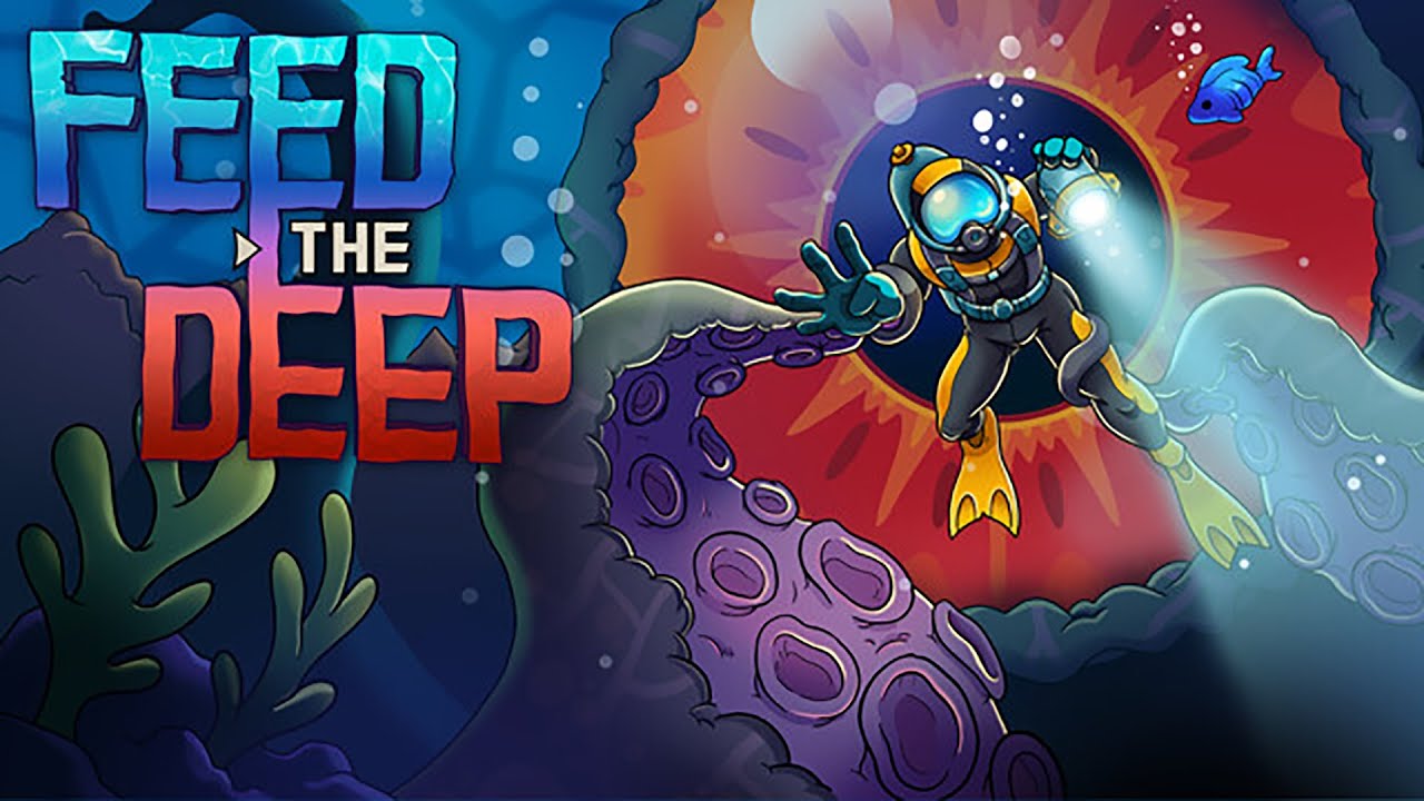 Feed The Deep. Lovecraftian Roguelike Inspired By The Likes Of Dome Keeper and Spelunky. Gameplay