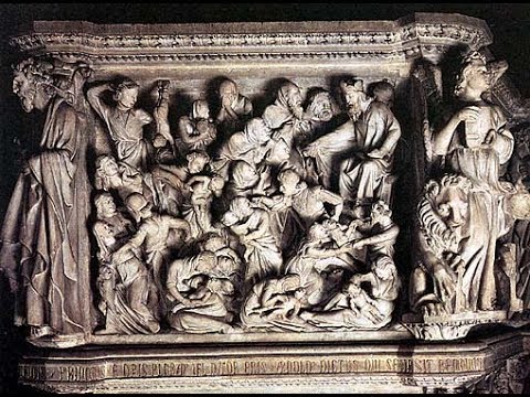 ***** Pulpito di GIOVANNI PISANO nella chiesa di S. ANDREA a PISTOIA