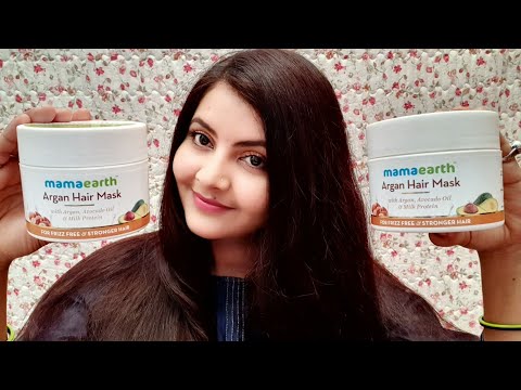 Argan hair mask for dull dry and rough frizzy hair | best hair mask | RARA |haircare routine | Video