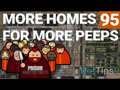 Prison Architect 2.0 - Ep 95 - Diverse Living Spaces - Let's Play