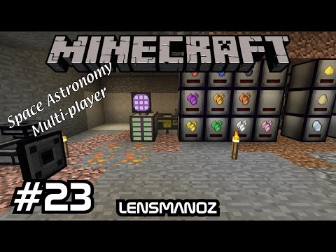 Minecraft - Space Astronomy MP - Ep 23 - Power & Tesseracts
