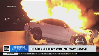 4 killed in wrong-way crash on 71 Freeway in Chino Hills