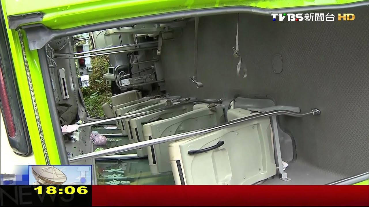 好危險!遊園車行經2彎道陡降6~8度