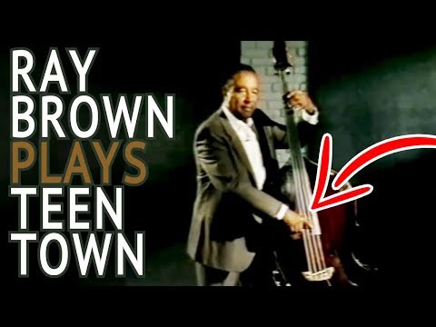 Ray Brown plays Teen Town!