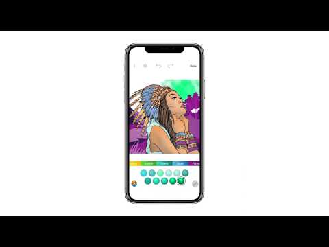 COLORIST: coloring therapy Video