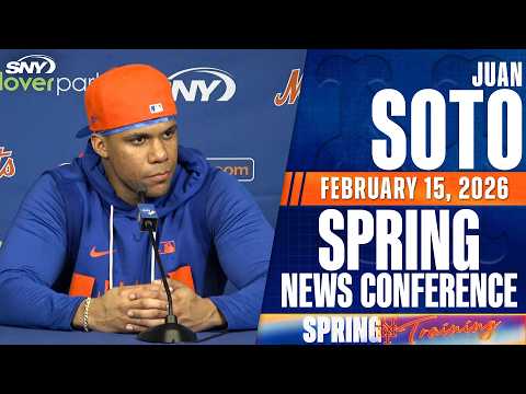 Juan Soto on Mets changes, shifting to LF, Francisco Lindor relationship, moving on from 2025