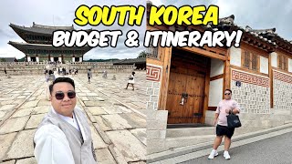 How much I spent in South Korea for 6 days?! + detailed itinerary! 🇰🇷 | Jm Banquicio