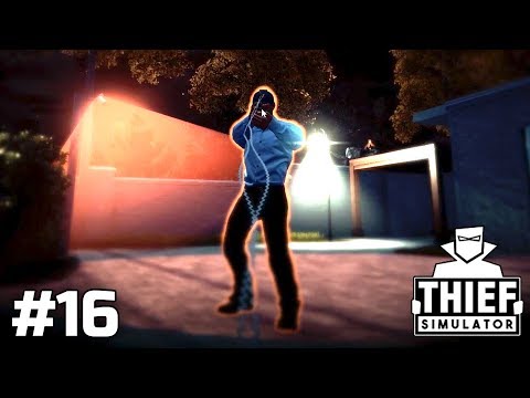 FUI PEGO ROUBANDO A NOVA CASA! - THIEF SIMULATOR #16