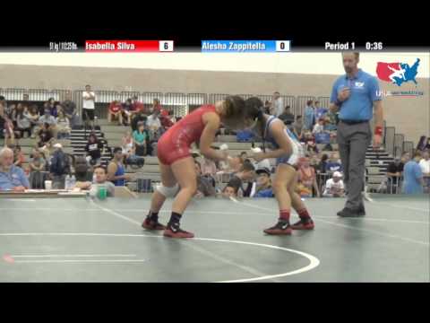 FILA Junior 51 kg / 112.25 lbs. - Isabella Silva vs. Alesha Zappitella