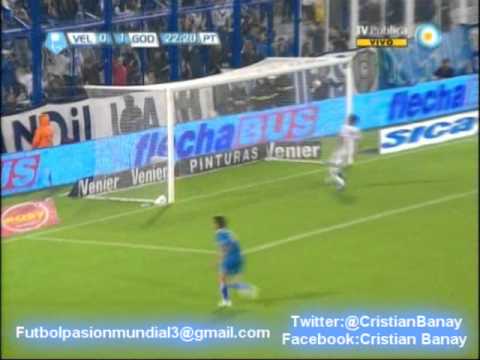 Velez 2 Godoy Cruz 1 (Audio Radio Splendid) Torneo Inicial 2012 Los goles (8/11/2012)