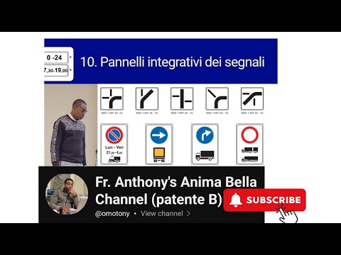 Pannelli integrativi dei segnali