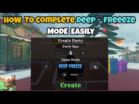 How to Complete Deep - Freeze Mode Easily!  (Dead Rails)