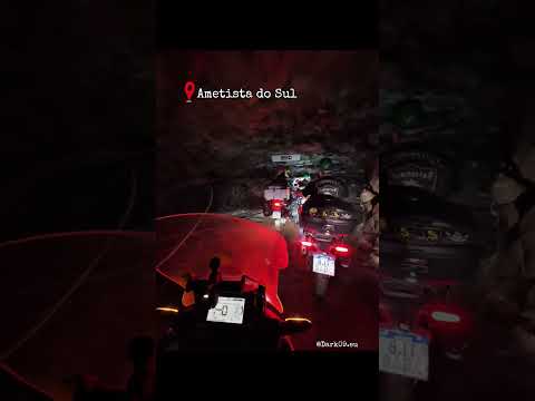 Rolê de moto, mina em atividade, Ametista do sul - RS#passeiodemoto #ametistadosul  #moto #aventura