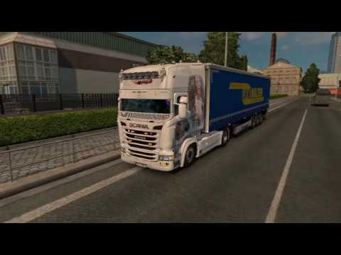 EURO TRUCK SIMULATOR 2 SCANIA R450 STREAMLINE TRASA AMSTERDAM------GRONINGEN