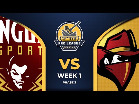 SMITE Pro League: Sanguine vs Renegades (S7 Phase 2 Week 1)