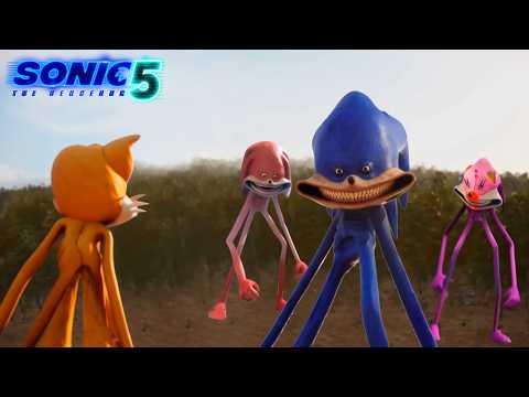 Shin Sonic Tapes Is Defeated By Shin Amy Rose Tapes And Shin Tails In Sonic the Hedgehog 4 The Mo...