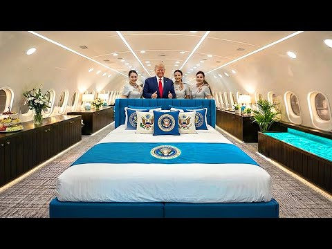 Inside Trump’s NEW Air Force One