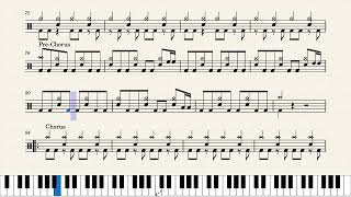 The Beginning - ONE OK ROCK (Drum Sheet)