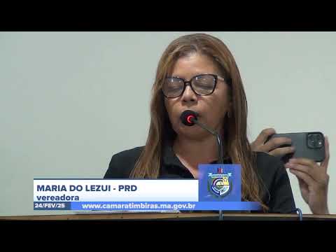 24/02: Vereadora Maria do Lezui solicita melhorias na sinalização de trânsito em Timbiras