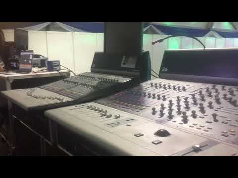 AVID Venue D-Show Mixer warm up