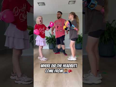 Mila’s gonna break that guard no matter what💀 #shorts #boxingfamily #combatsports #boxingtraining