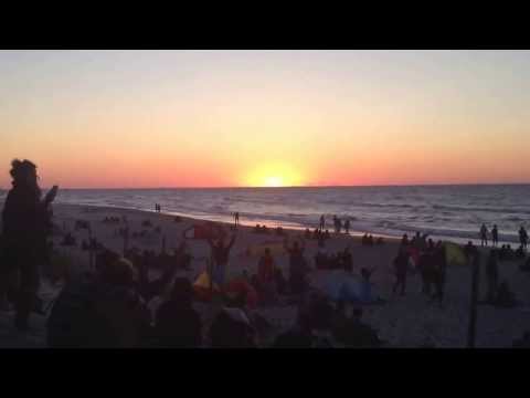 Plötzlich am Meer Sonnenuntergang Strand Sonntag 25-08-2013