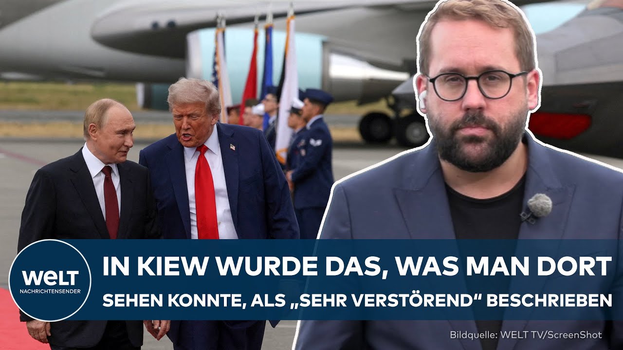 UKRAINE SCHOCKIERT: Trump feiert Putin – Treffen auf dem roten Teppich spaltet Europa