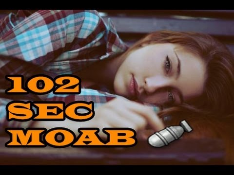 MW3 102 sec MOAB rushing to the MAXXX!!