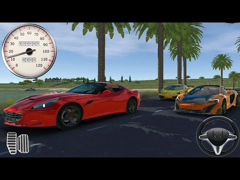 Ferrari LaFerrari + Trailer European Luxury Cars (by DMNK Games) - Android Game Gameplay