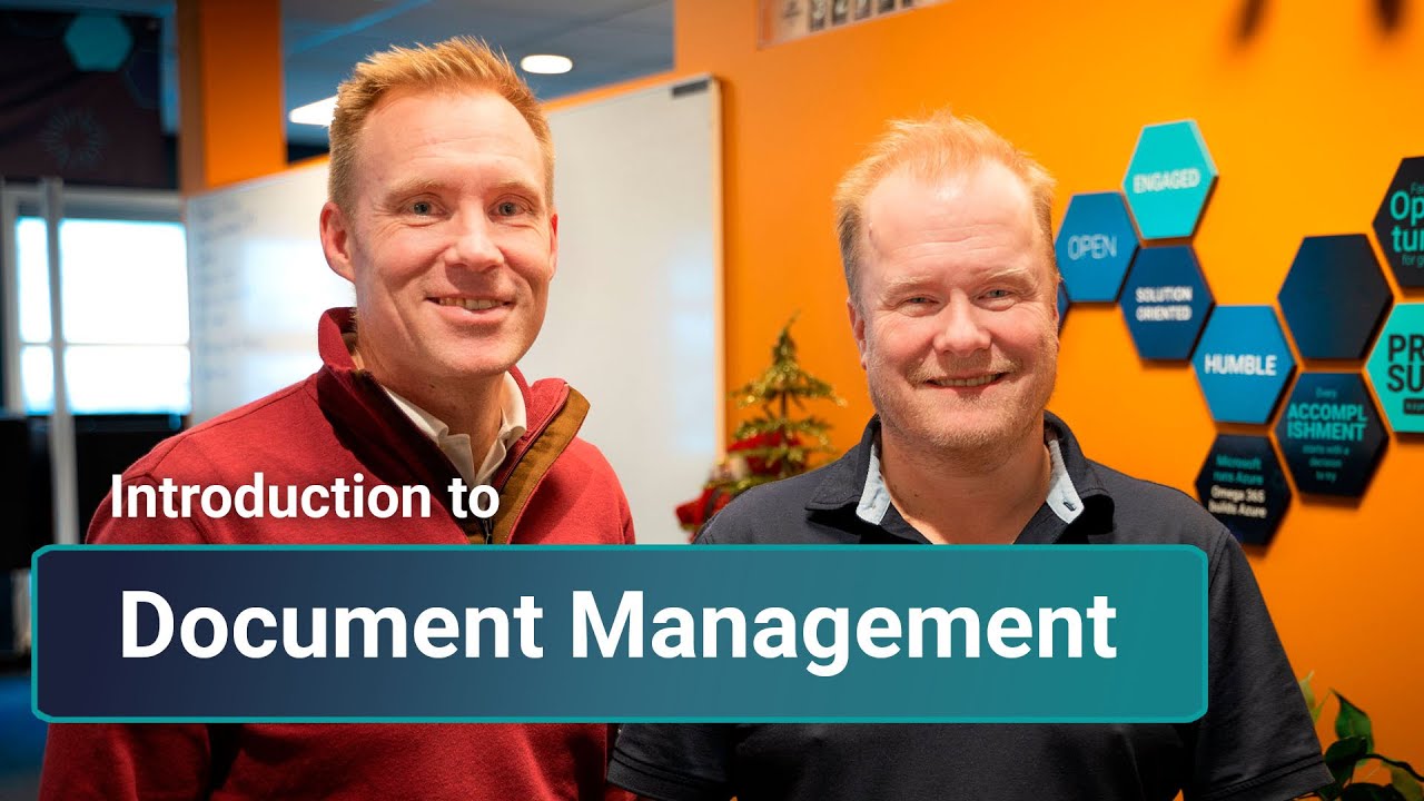 Introduction to Omega 365 Document Management