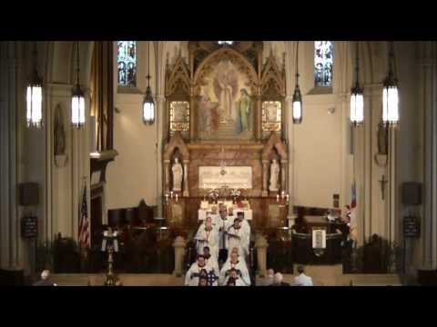 "Alleluia! Sing to Jesus" (Hyfrodol) @ St. John's Detroit